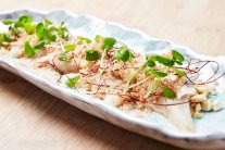 سمك القد بالمحلول الملحي