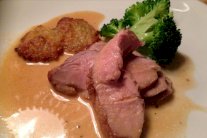 صدور البط المشوية