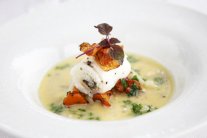 لفائف السمك الأبيض