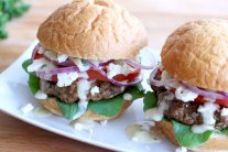 برغر لحم الغنم