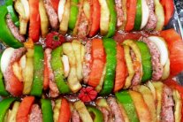 مصفوفة الكفتة بالباذنجان