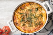 مسقعة الدجاج بالفرن