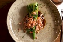 القريدس بورق الملفوف