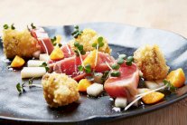 سمك التونة المشوي