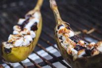 حلوى الموز المشوي