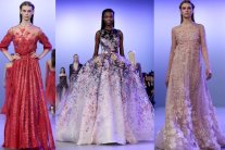 إيلاف تنقل عرض إيلي صعب مباشرة من باريس : للأناقة عنوان واحد