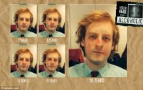 تطبيق تفاعلي جديد يحذر مدمني الخمور مما سيحدث لهم مستقبلاً