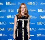 الممثلة جيسيكا جاستن بفستان من لانفين