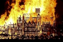 لندن تحرق نفسها في ذكرى العام 1666