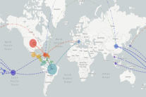 أداة وراثية جديدة لرصد انتشار الفيروسات مباشرة حول العالم