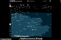 تطبيق جديد لمراقبة حركة الطيران في سماء الكرة الأرضية