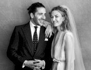 مارتا أورتيغا تتألق بفستان من إبداع فالنتينو في حفل زفافها