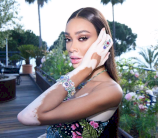 ويني هارلو تتألق بمجوهرات من إبداع المصمم العالمي فابرجيه