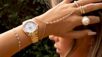 Jacquie Aiche تتعاون مع Timex لإطلاق تشكيلة Intuition من الساعات المميزة