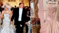 فستان زواج ميلانيا ترامب.. معروض للبيع على 