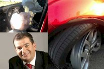 طوني خليفة يتعرض لحادث سير مروع