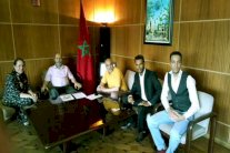 «قصتنا بين محطاتنا» معرض مغربي فني يجمع محطات القطار والعمران