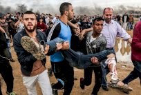 مقتل 4 فلسطينيين برصاص الجيش الاسرائيلي في مواجهات في غزة