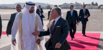 استقبال زعماء لمحمد بن زايد في الأردن