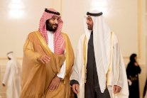 محمد بن زايد ومحمد بن سلمان يبحثان تطورات الأوضاع في المنطقة