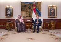 المصريون يستقبلون ولي العهد السعودي بوسم #_نورت_مصر