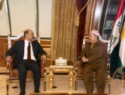 الجربا وبارزاني يستعرضان الأوضاع الأمنية في سوريا والعراق