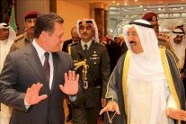 رسالة خطية من ملك الأردن إلى أمير الكويت .. هذه فحواها