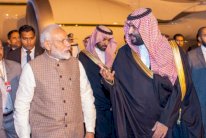 الأمير محمد بن سلمان يصل إلى الهند