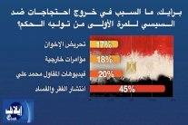 أربعة أسباب وراء احتجاج المصريين ضد السيسي
