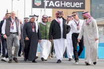 الأمير محمد بن سلمان يحضر منافسات 