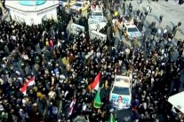 شعارات معادية لأميركا في تشييع سليماني والمهندس في بغداد