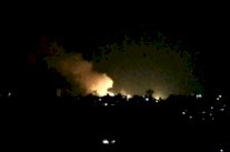 غارات جوية إسرائيلية على مطار عسكري في وسط سوريا