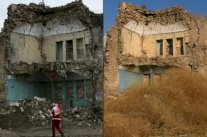 جبال أنقاض في الموصل بعد ثلاث سنوات على تحريرها