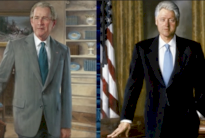 ترمب يأمر بوضع كلينتون وبوش في غرفة معزولة