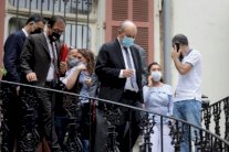 مسؤول لبناني مصاب بكورونا التقى وزير الخارجية الفرنسي