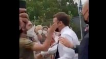 فيديو: رجل يصفع ماكرون على الوجه خلال جولة في جنوب فرنسا