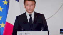 ماكرون: العقوبات على روسيا ستكون