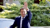 مراسم تنصيب بسيطة لماكرون