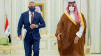 الكاظمي بحث مع بن سلمان توطيد العمل العربي والإقليمي المشترك