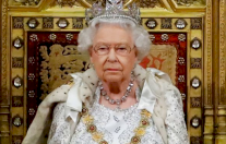 عرش ملكة بريطانيا فارغا أمام البرلمان الثلاثاء