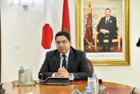 وزير خارجية المغرب يتباحث مع نظيره الياباني