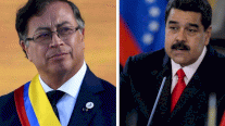 رئيسا كولومبيا وفنزويلا يلتقيان للمرةِ الأولى بعد القطيعة