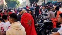 الفرحة تعم المغرب احتفالا بفوز