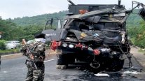مقتل 16 عسكريًا في حادث مروري في الهند