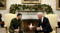 بايدن يلتقي زيلينسكي مشدداً على ضرورة التوصل إلى