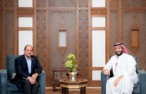 الرئيس السيسي يلتقي بولي العهد السعودي في جدة