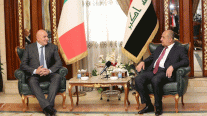 العراق وإيطاليا بحثا وضع خطط لتوسيع تعاونهما العسكري 