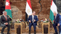 قمة ثلاثية في مصر تجمع السيسي وعباس وملك الأردن