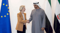 فون دير لايين تناقش في أبوظبي سبل التعاون بين أوروبا والإمارات