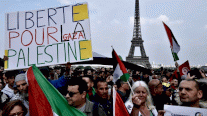 تظاهرات في فرنسا تضامنا مع أبناء غزة